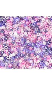 Miyuki delica Perlen 11/0 - Ceylon soft 2 - mix33